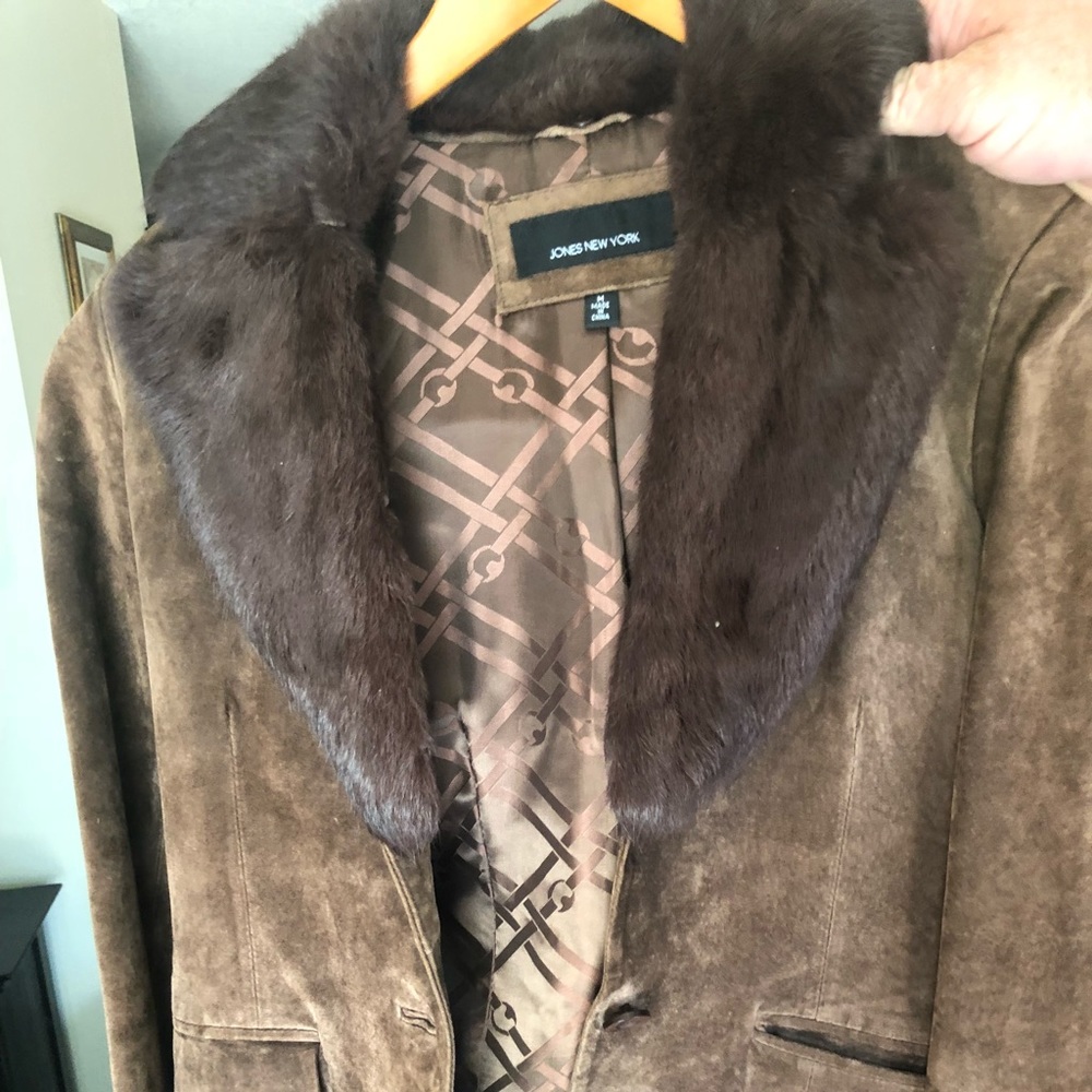 Vintage 2004 Jones of New York Suede Jacket
